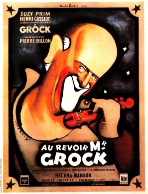 Au revoir M. Grock Metal Framed Poster