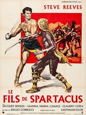 Il figlio di Spartacus Metal Framed Poster