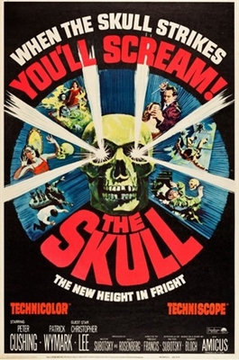 The Skull Wood Print