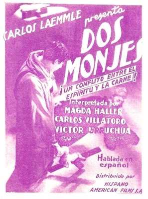 Dos monjes poster