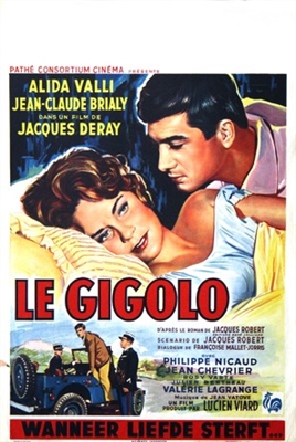 Le gigolo Wooden Framed Poster