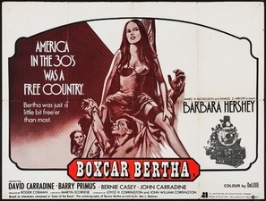 Boxcar Bertha Poster with Hanger
