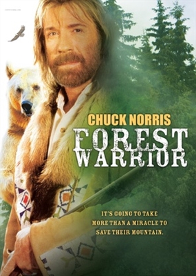 Forest Warrior Wooden Framed Poster