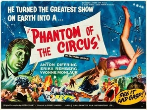 Circus of Horrors Canvas Poster