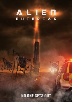 Alien Outbreak Metal Framed Poster