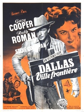 Dallas Wooden Framed Poster