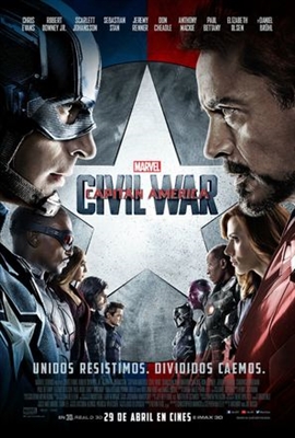 Captain America: Civil War Canvas Poster