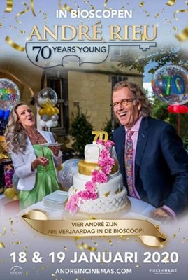 André Rieu: 70 Years Young Canvas Poster