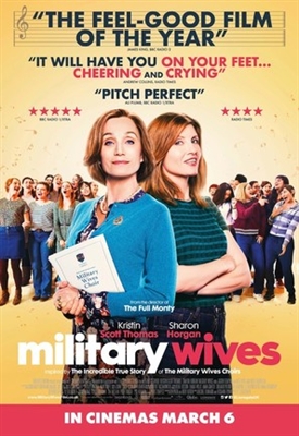 Military Wives Wooden Framed Poster