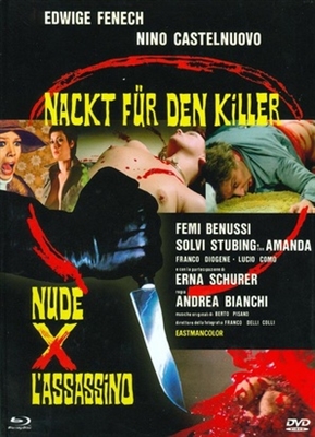 Nude per l'assassino Metal Framed Poster