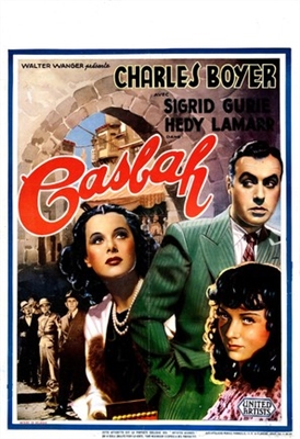 Algiers Canvas Poster