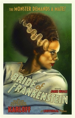 Bride of Frankenstein Stickers 1679011