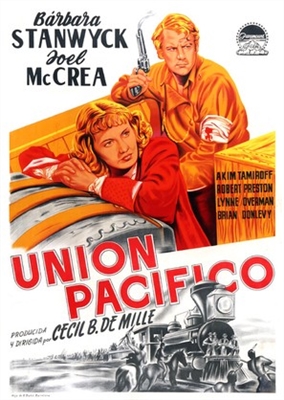 Union Pacific Metal Framed Poster