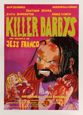 Killer Barbys Wooden Framed Poster