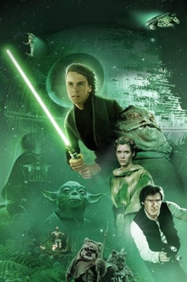 Star Wars: Episode VI - Return of the Jedi Wooden Framed Poster