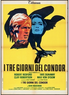 Three Days of the Condor Metal Framed Poster