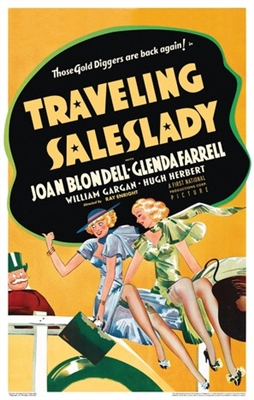 Traveling Saleslady Poster with Hanger