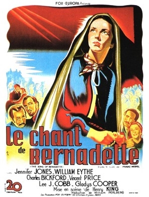 The Song of Bernadette calendar