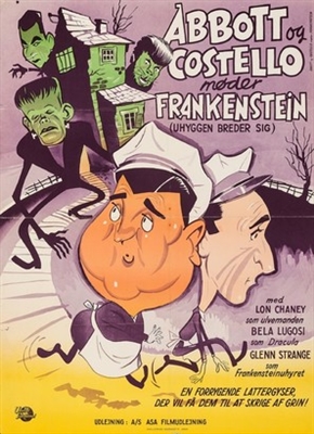 Bud Abbott Lou Costello Meet Frankenstein pillow