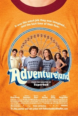Adventureland Poster with Hanger