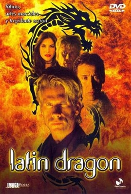 Latin Dragon Metal Framed Poster