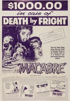 Macabre Metal Framed Poster