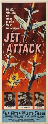 Jet Attack Poster with Hanger