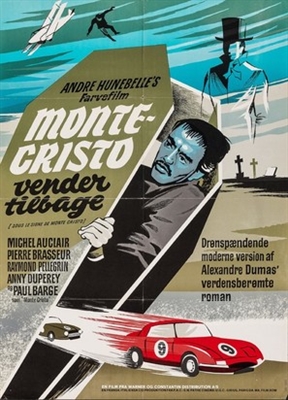The Return of Monte Cristo Wooden Framed Poster