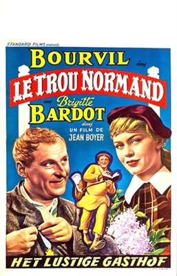 Le trou normand Wooden Framed Poster