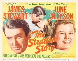 The Stratton Story Wooden Framed Poster
