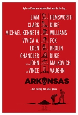 Arkansas Poster with Hanger