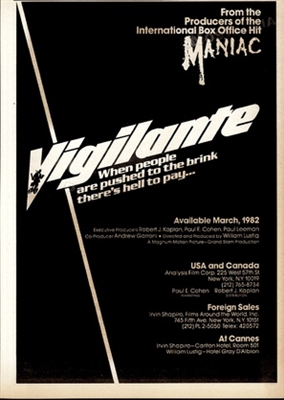 Vigilante Poster 1681544