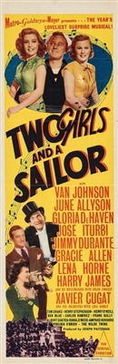 Two Girls and a Sailor Canvas Poster