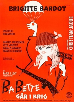 Babette s&#039;en va-t-en guerre Wooden Framed Poster