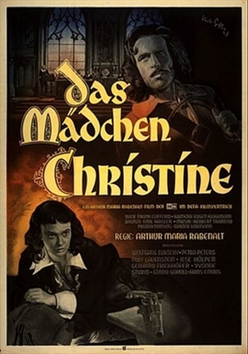 Das Mädchen Christine Canvas Poster