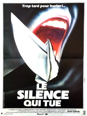 The Silent Scream Wooden Framed Poster