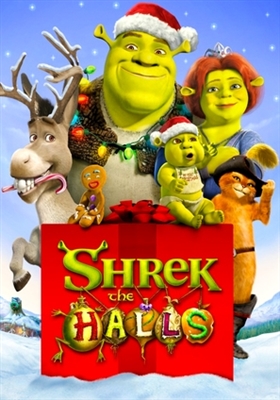 Shrek the Halls kids t-shirt