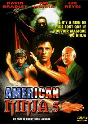 American Ninja V Canvas Poster