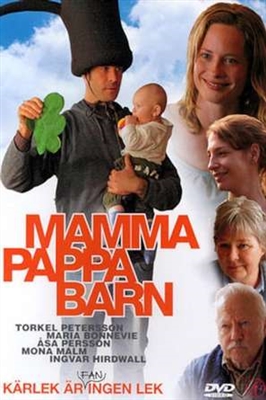 Mamma pappa barn Poster with Hanger