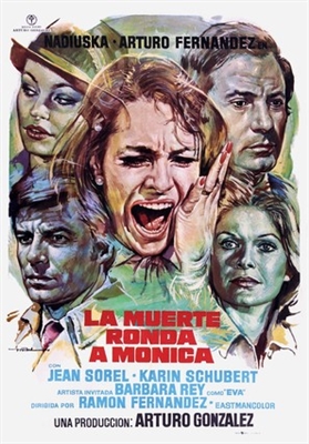 Muerte ronda a Mónica, La Poster with Hanger