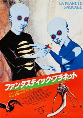 La planète sauvage Metal Framed Poster