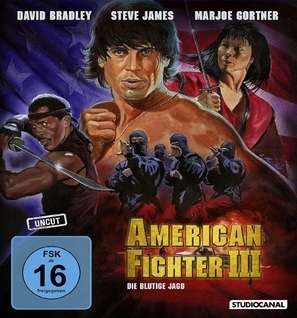 American Ninja 3: Blood Hunt Wooden Framed Poster