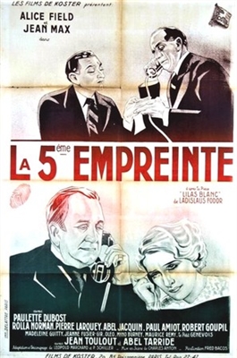 La cinquième empreinte Poster with Hanger