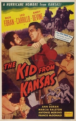 The Kid from Kansas Metal Framed Poster