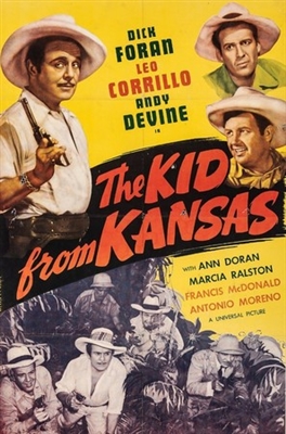 The Kid from Kansas Metal Framed Poster