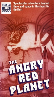 The Angry Red Planet Poster with Hanger