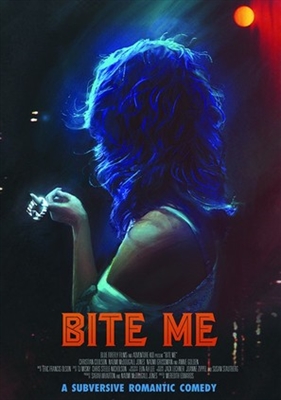 Bite Me Metal Framed Poster