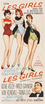 Les Girls Wooden Framed Poster