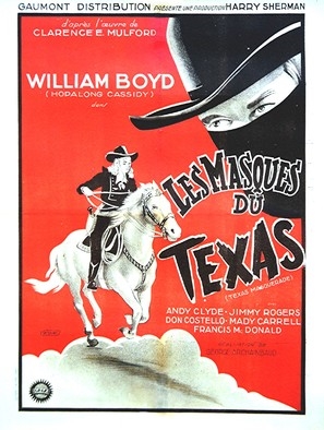 Texas Masquerade Poster with Hanger