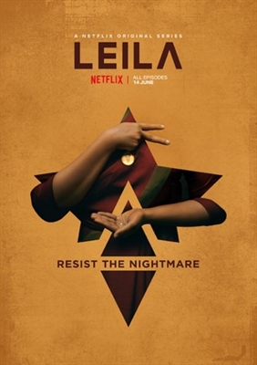 Leila Wooden Framed Poster